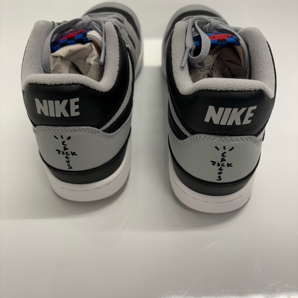 Travis Scott x Nike Attack Cactus Jack Light Smoke Grey Size 10 New - Picture 5 of 10